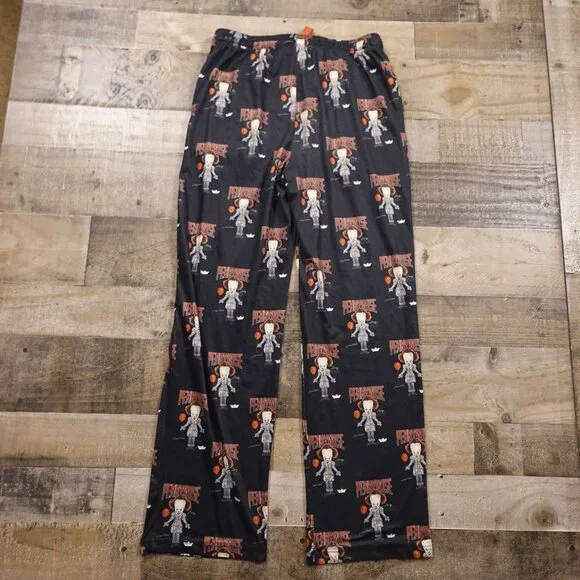 BoxLunch IT Chapter‎ Two Pennywise Sleep Pants XS Black - Picture 10 of 11